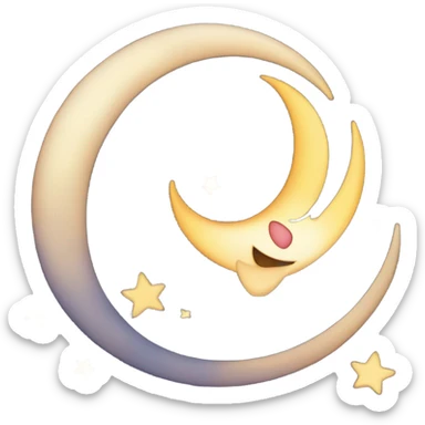 Love you to the moon sticker