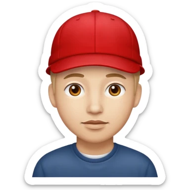 Red cap on a person that says USA on the hat sticker