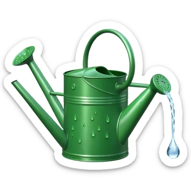 watering can sticker