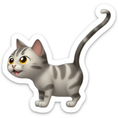 cat farting sticker