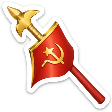 Soviet Union flag sticker