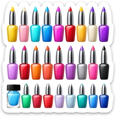 nail art equipment sticker