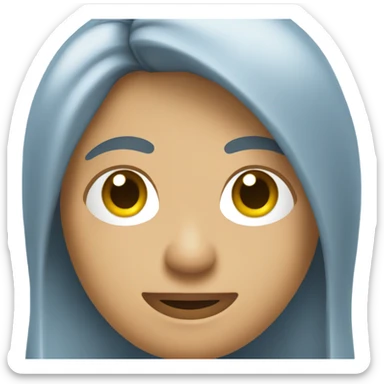 secador de pelo azu sticker