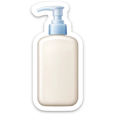 lotion bottle skincare product sticker