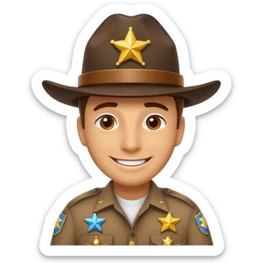 Sheriff sticker