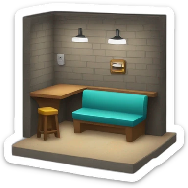 basement booth sticker