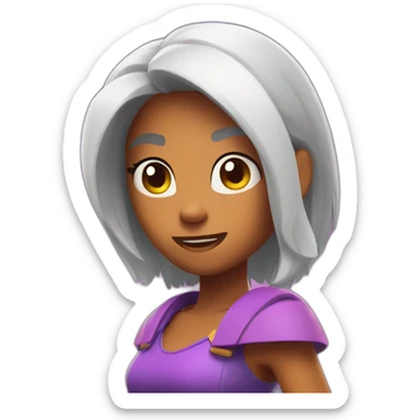 tara in brawl stars sticker