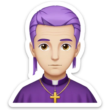 Jojos Bizzare Adventure Enrico Pucci sticker