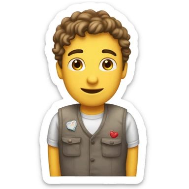 Emoji Je t’aime desole de t’avoir fait mal sticker