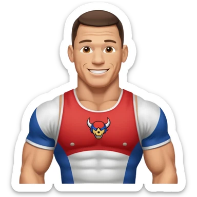 Jhon cena luchador sticker