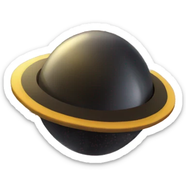 spinning top galaxy sticker