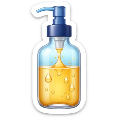 skin care product sticker