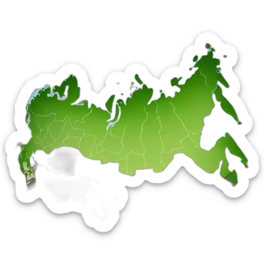 russia regions map avatar sticker