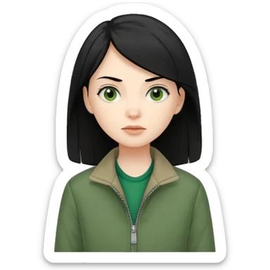 Daria the heroin from the MTV cartoon sticker