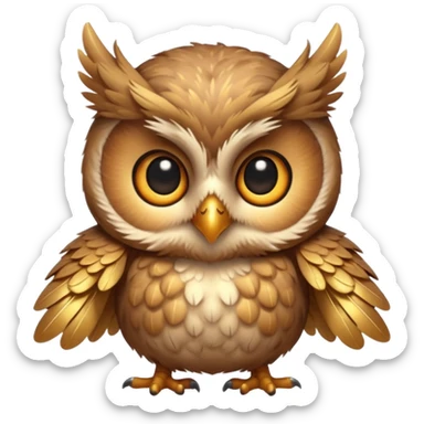 
Golden owl – Glowing feathers




Baby owl – Fluffy, tiny wings








 sticker