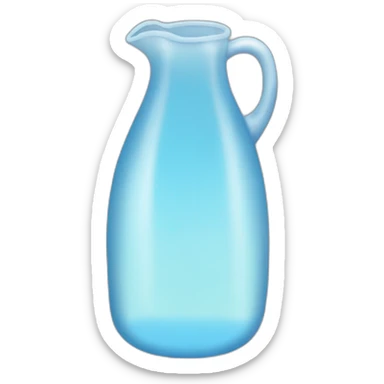 Jarra de agua sticker