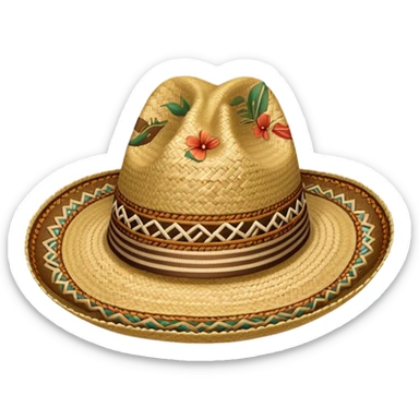 Sombrero Vueltiao Colombiano sticker