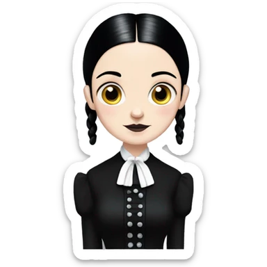 Wednesday Addams Family Thing Hand  sticker