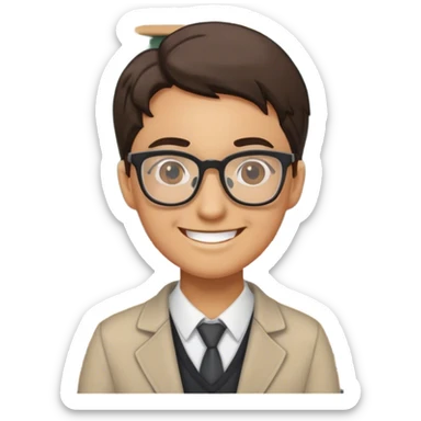 geography teacher sticker