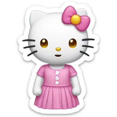 Hello kitty  sticker