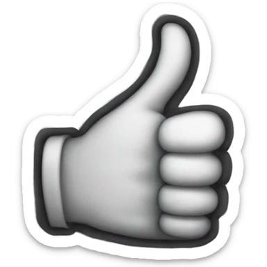 huge thumbs up infinity sticker