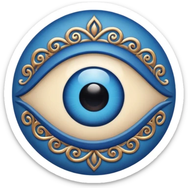 evil eye sticker