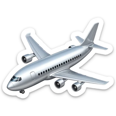plane take off sticker