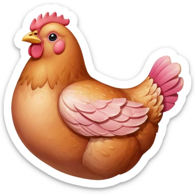raw chicken sticker