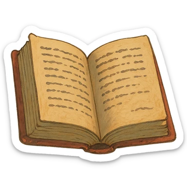 ghibli style book sticker