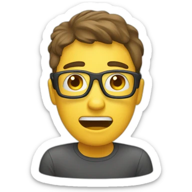 stressed ux designer sticker