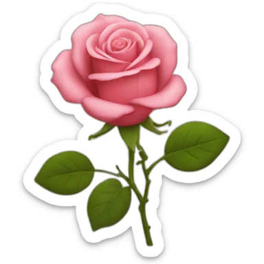 IPhone 15 rose sticker