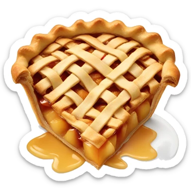 apple pie sticker