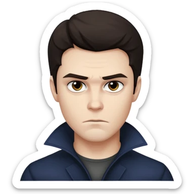 Stefan Salvatore from The Vampire Diaries sticker