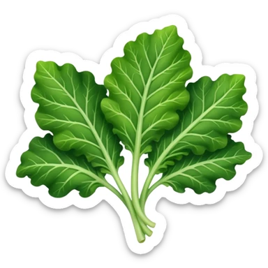 mustard greens sticker