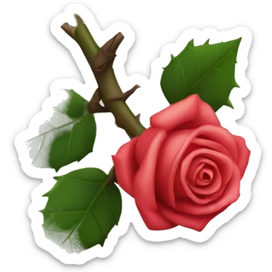 Rose thorns  sticker