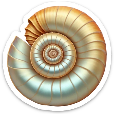 Nautilus sticker