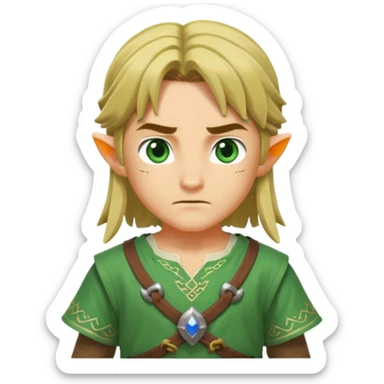 link from the legend of zelda sticker