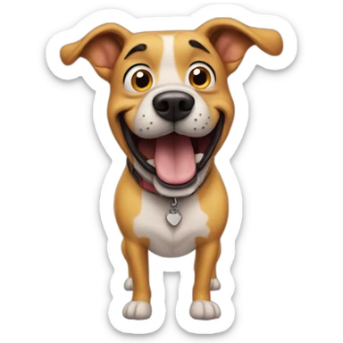 SpongeBob mixed with a dog sticker