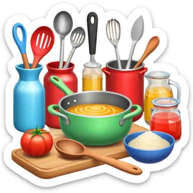 cooking and nutrition sticker