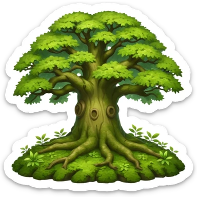ancient oak grove sticker