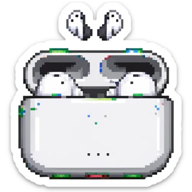Apple AirPods wireless earbuds sticker