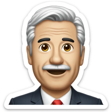 Santiago Peña Paraguay president sticker