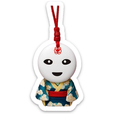 japanese shinto omamori charm sticker