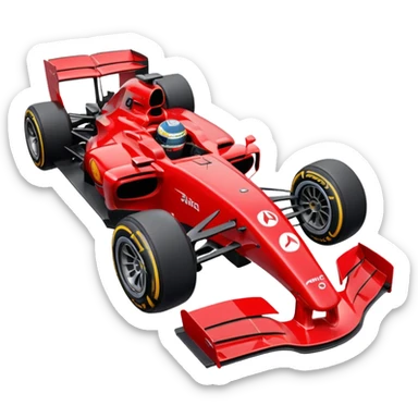 RedAmg f1 sticker