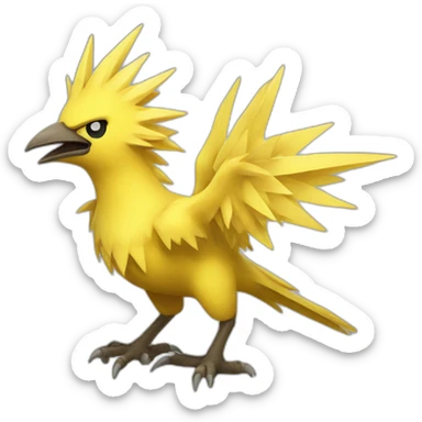 zapdos sticker