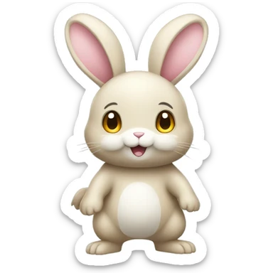 Bunny-Pokémon full body sticker