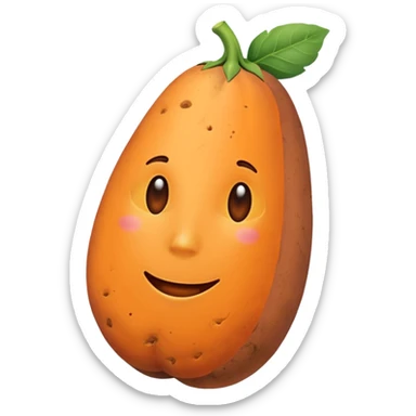 sweet potato sticker