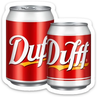 Duff beer  sticker