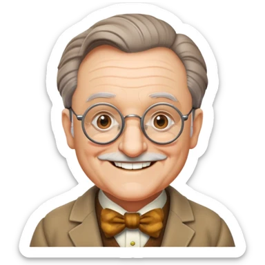 Professor Slughorn from Harry Potter sticker