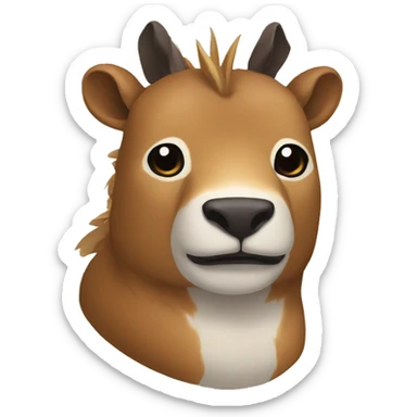Kapibara sticker